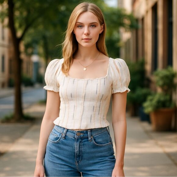 Free People Seratonin Corset Top NWT sz Small - Picture 1 of 15